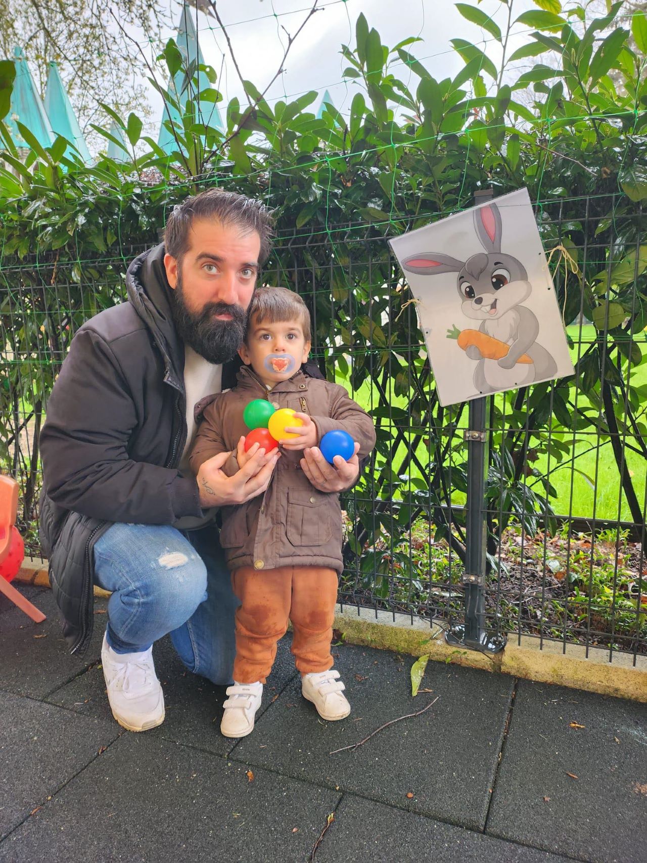 Monsieur Lapin à la Villa