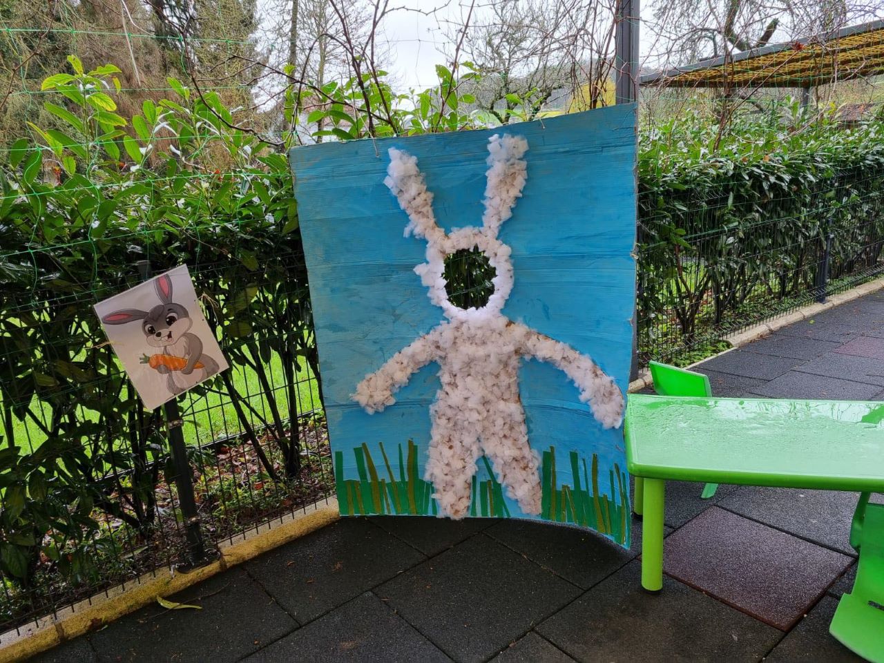 Monsieur Lapin à la Villa