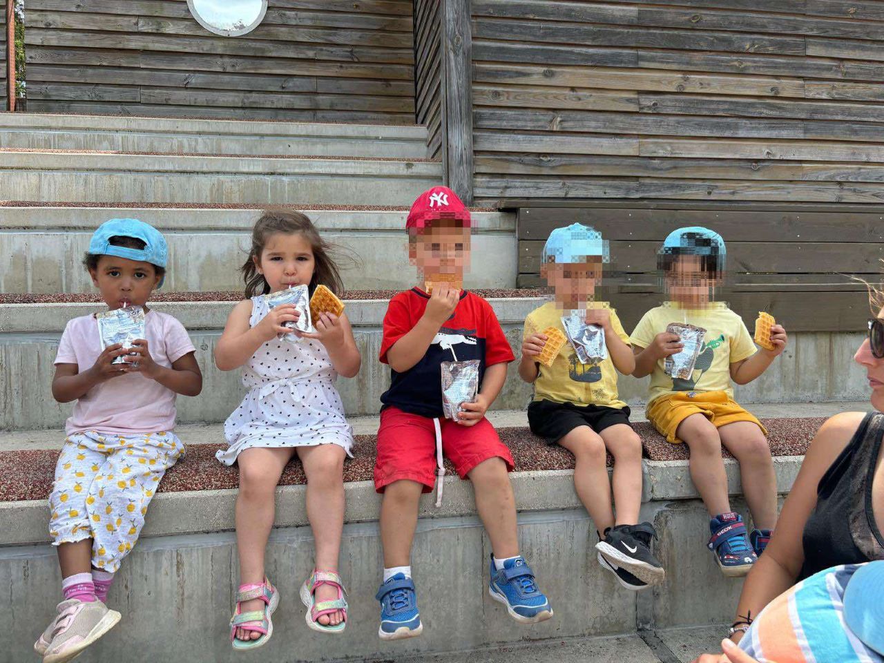 Cette été était rempli de visites de parcs