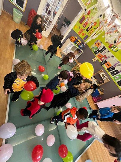 La fête d'Halloween à la Villa