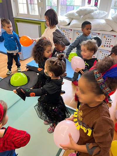 La fête d'Halloween à la Villa