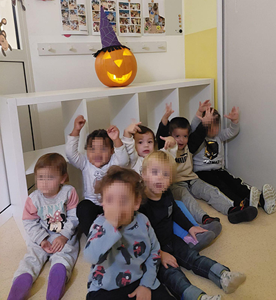 La fête d'Halloween à la Villa