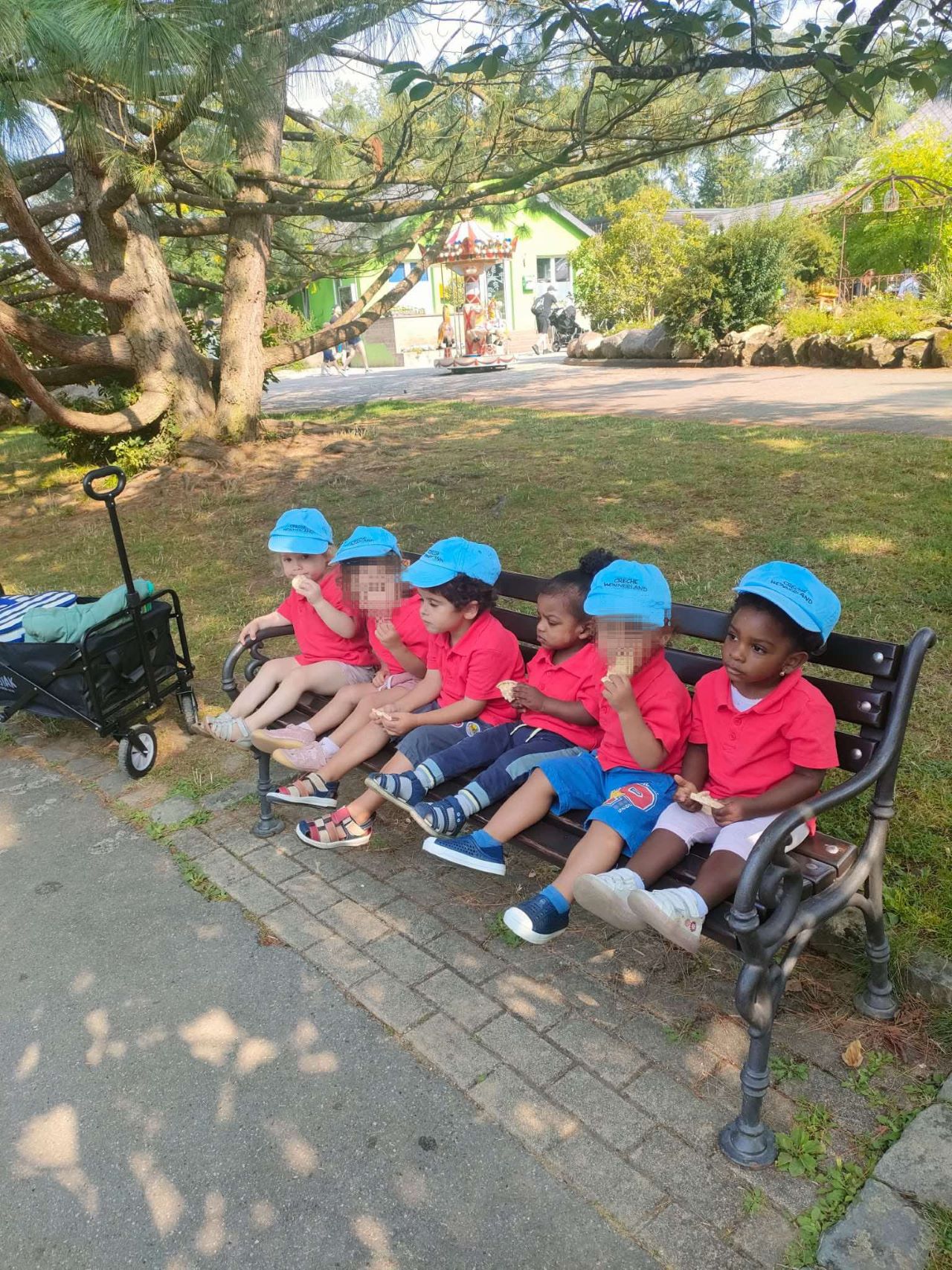 Cette été était rempli de visites de parcs