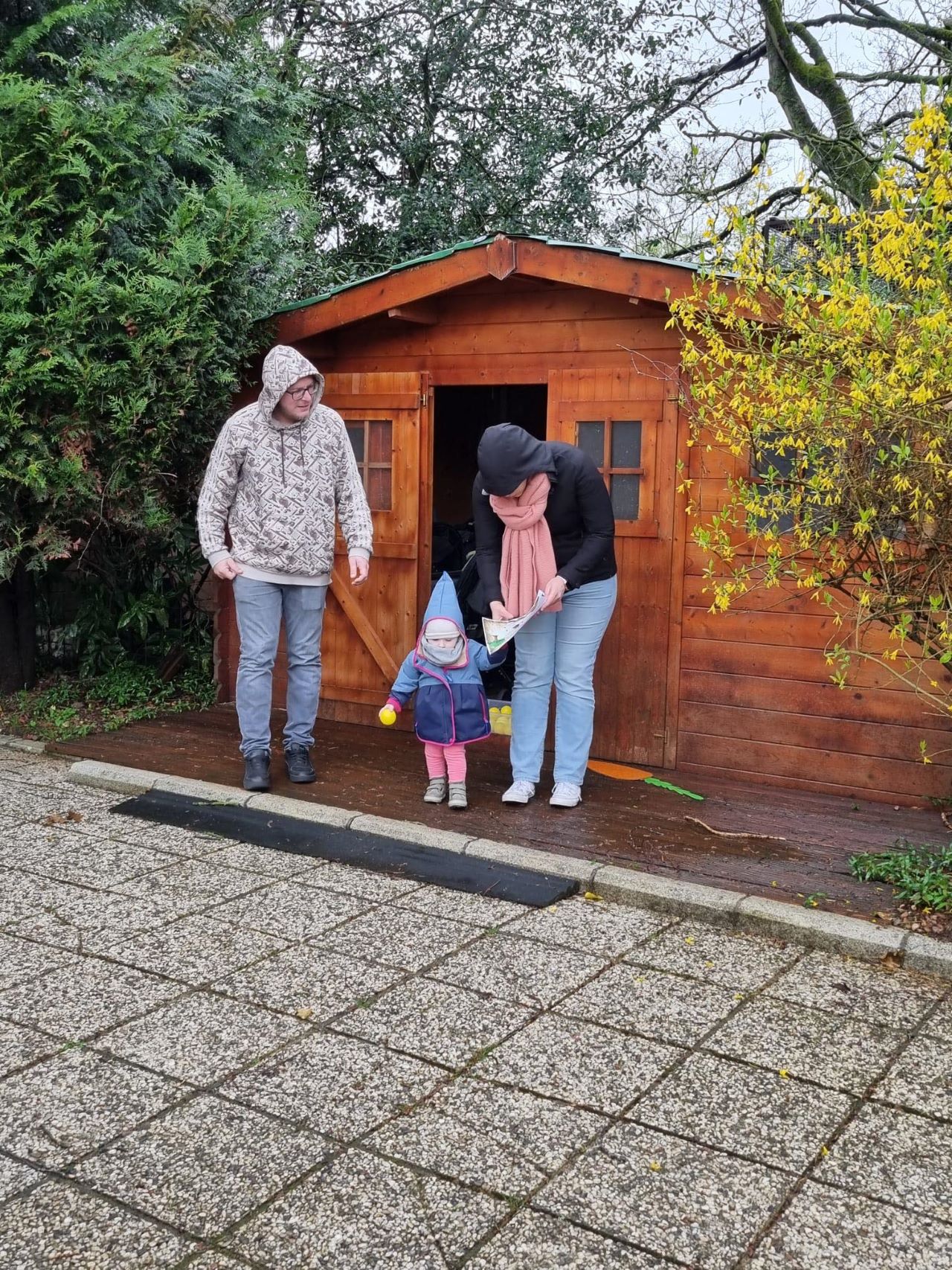 Monsieur Lapin à la Villa