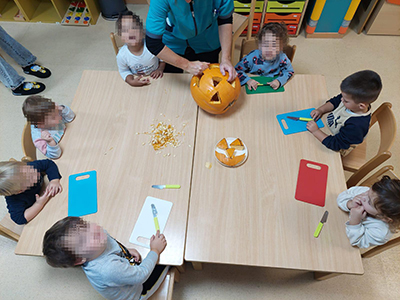 La fête d'Halloween à la Villa