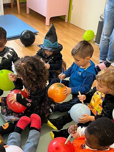 La fête d'Halloween à la Villa