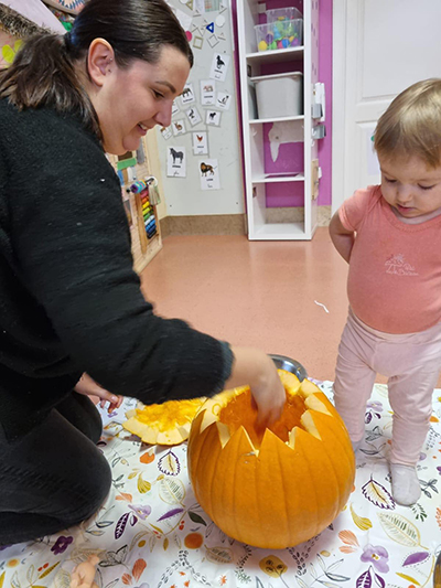 La fête d'Halloween à la Villa
