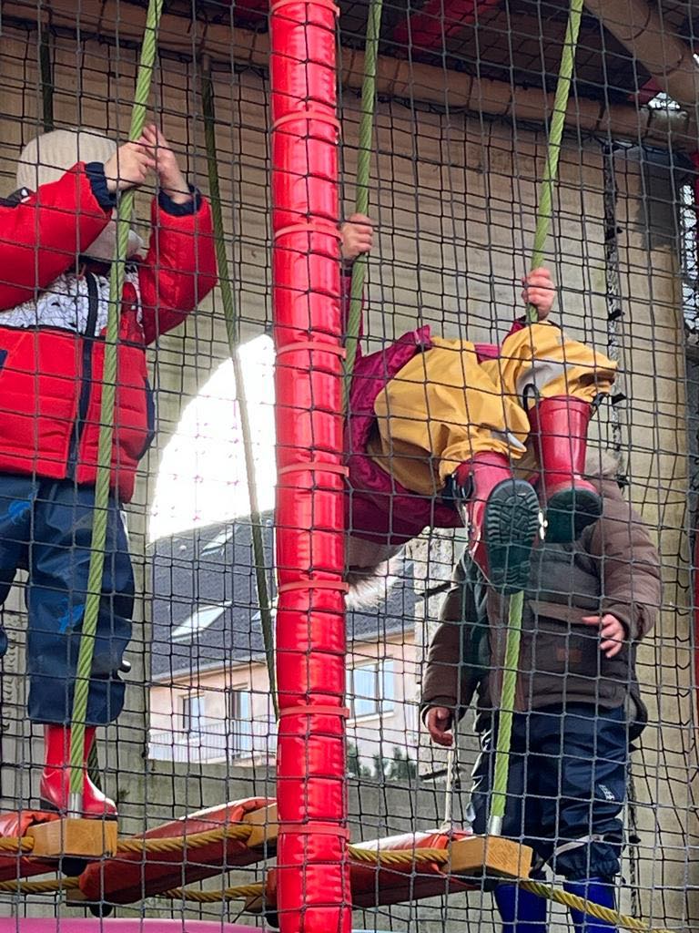 Activités physique dans le château