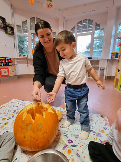 La fête d'Halloween à la Villa