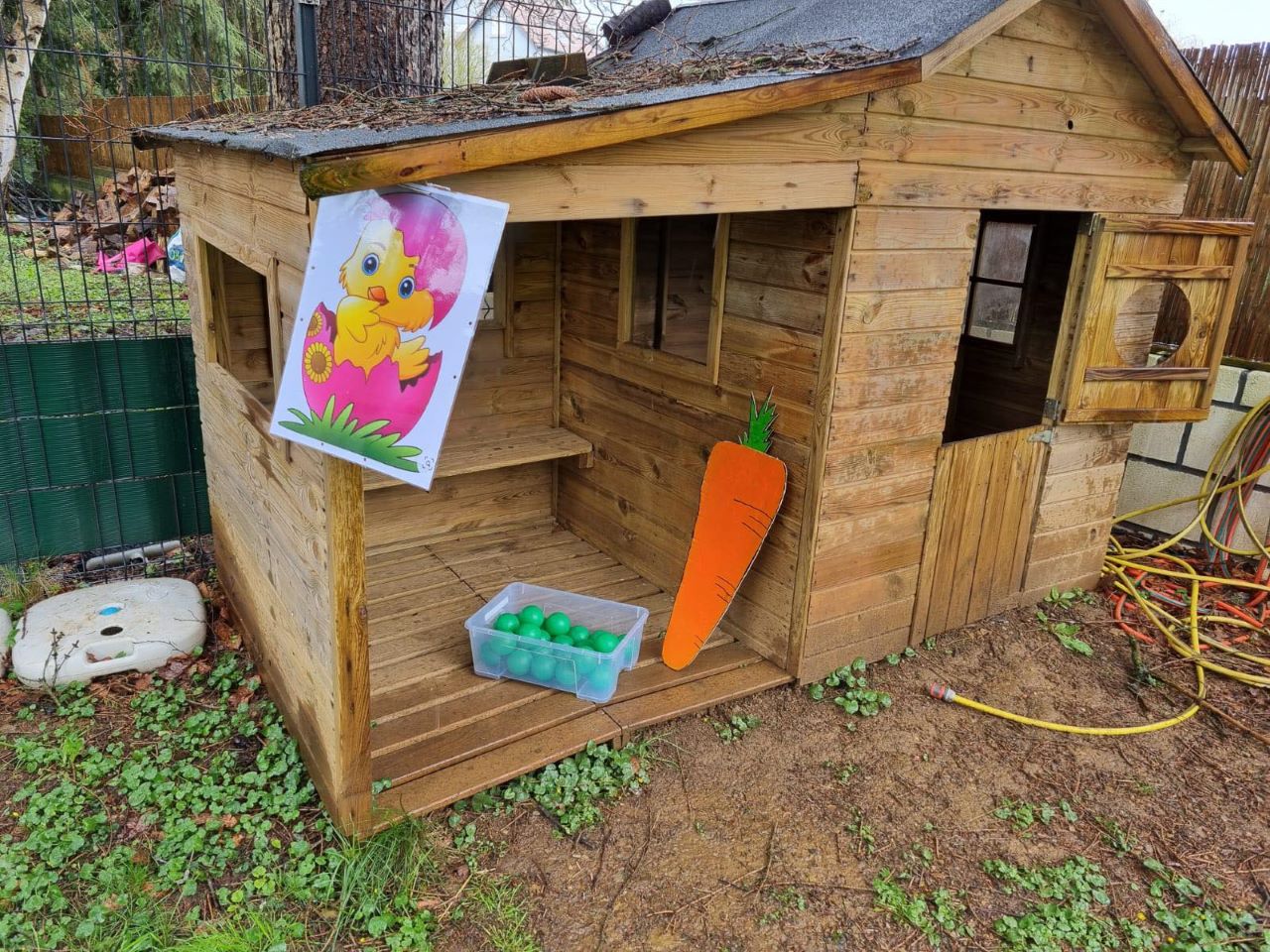 Monsieur Lapin à la Villa