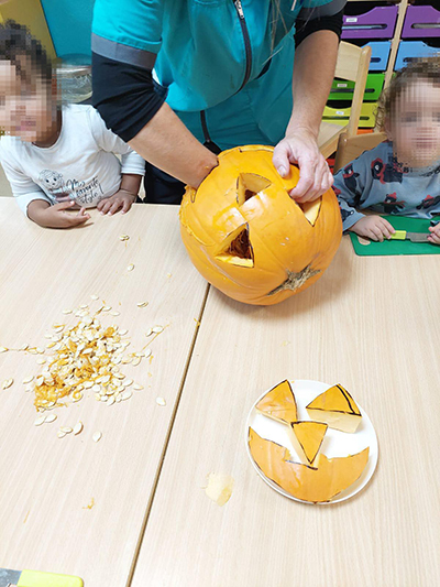 La fête d'Halloween à la Villa