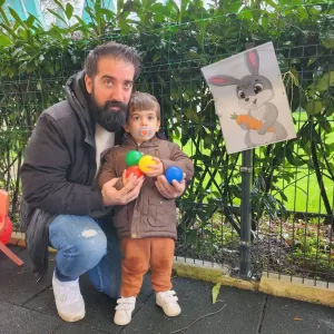 Monsieur Lapin à la Villa