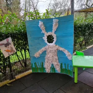 Monsieur Lapin à la Villa
