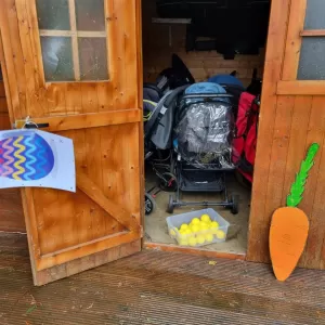 Monsieur Lapin à la Villa