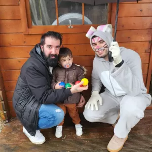 Monsieur Lapin à la Villa