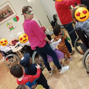 Carnaval à la maison de retraite "Um Lauterbann".