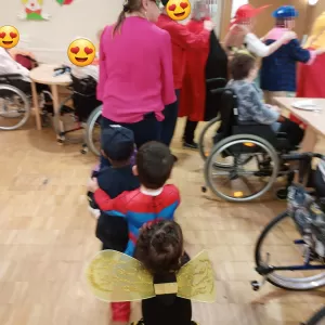Carnaval à la maison de retraite "Um Lauterbann".