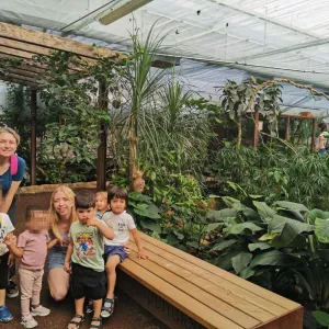 Cette été était rempli de visites de parcs