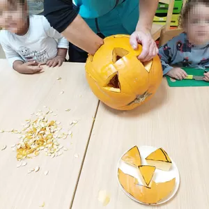 La fête d'Halloween à la Villa